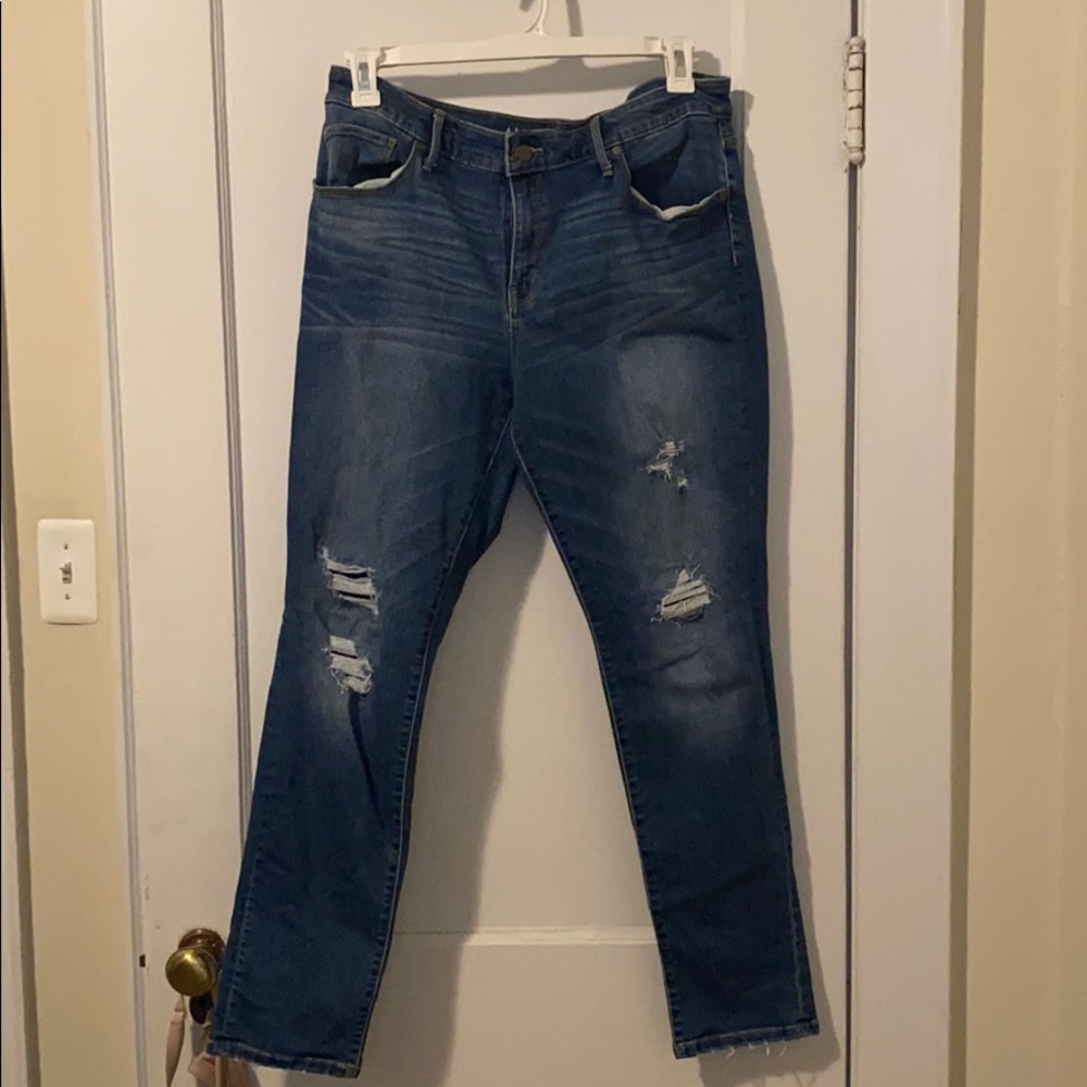 Ava & Viv Skinny Medium Wash Denim